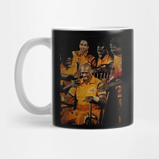 Kareem Abdul Jabbar in Lakers Mug